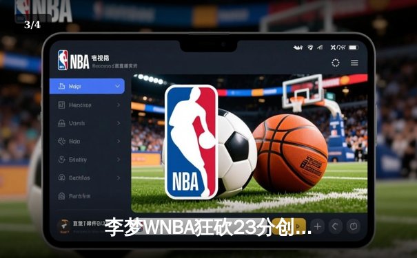 李梦WNBA狂砍23分创生涯新高，神秘人主场加时憾负风暴 - 3